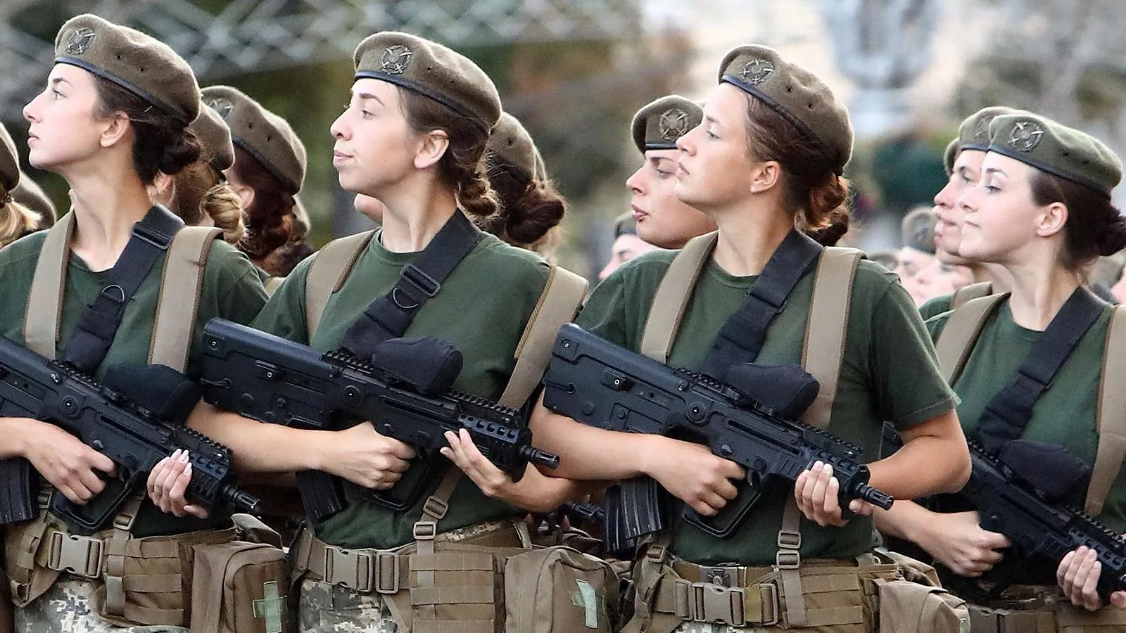 Украинские женщины-военнослужащие. Tarasov