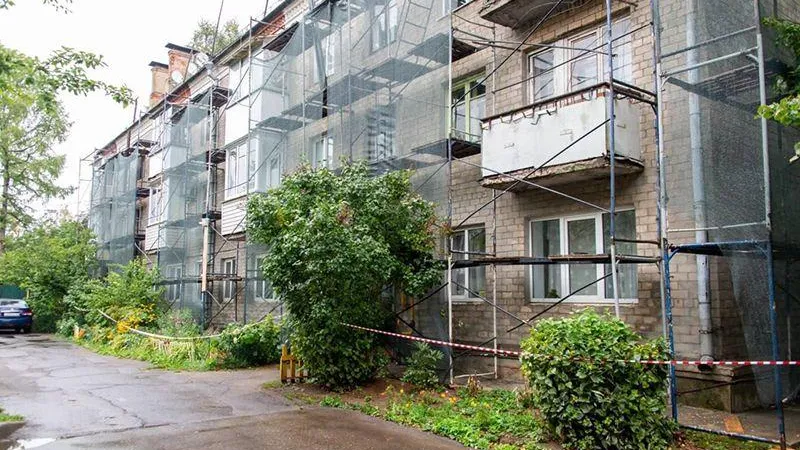 Капремонт в семи домах поселка Снегири в городском округе Истра полностью завершен