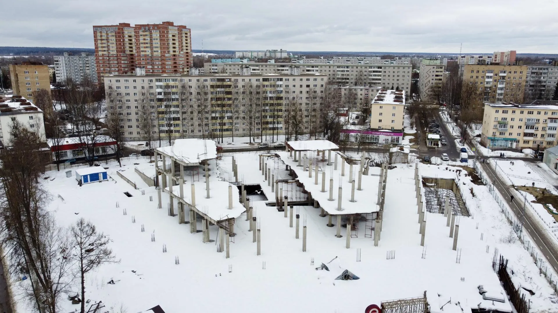 На месте снесенного кинотеатра «Мир» в Клину обустроят сквер