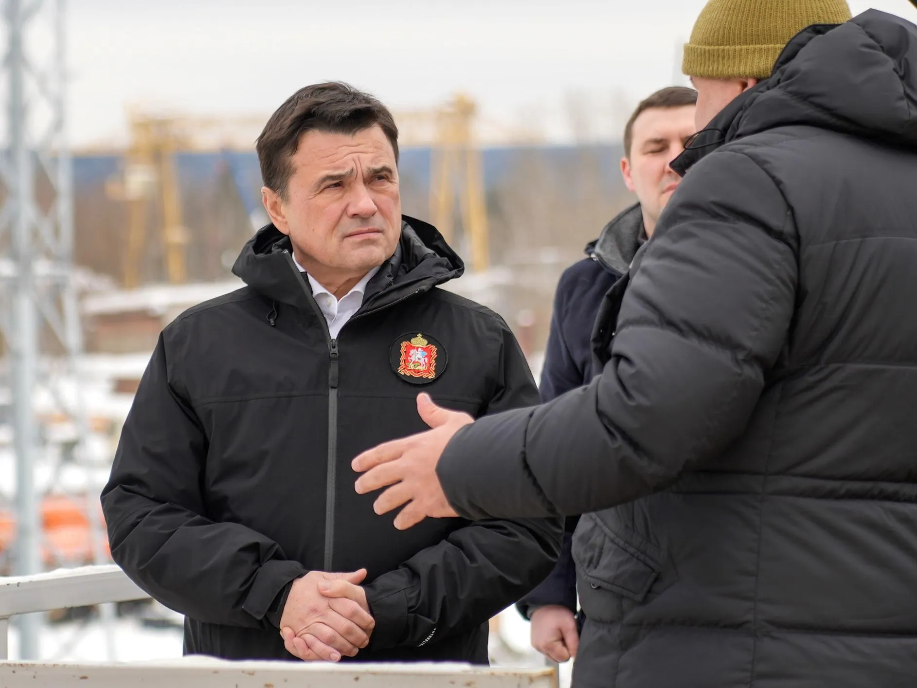 Губернатор Воробьев проверил ход проведения модернизации Каширской ГРЭС