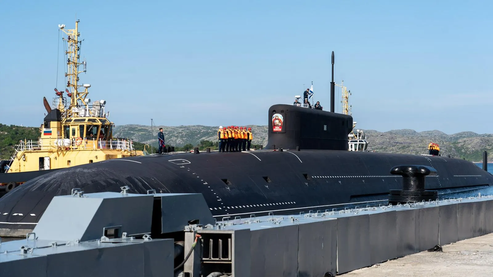 Ракетный подводный крейсер стратегического назначения «Князь Пожарский». Министерство обороны РФ