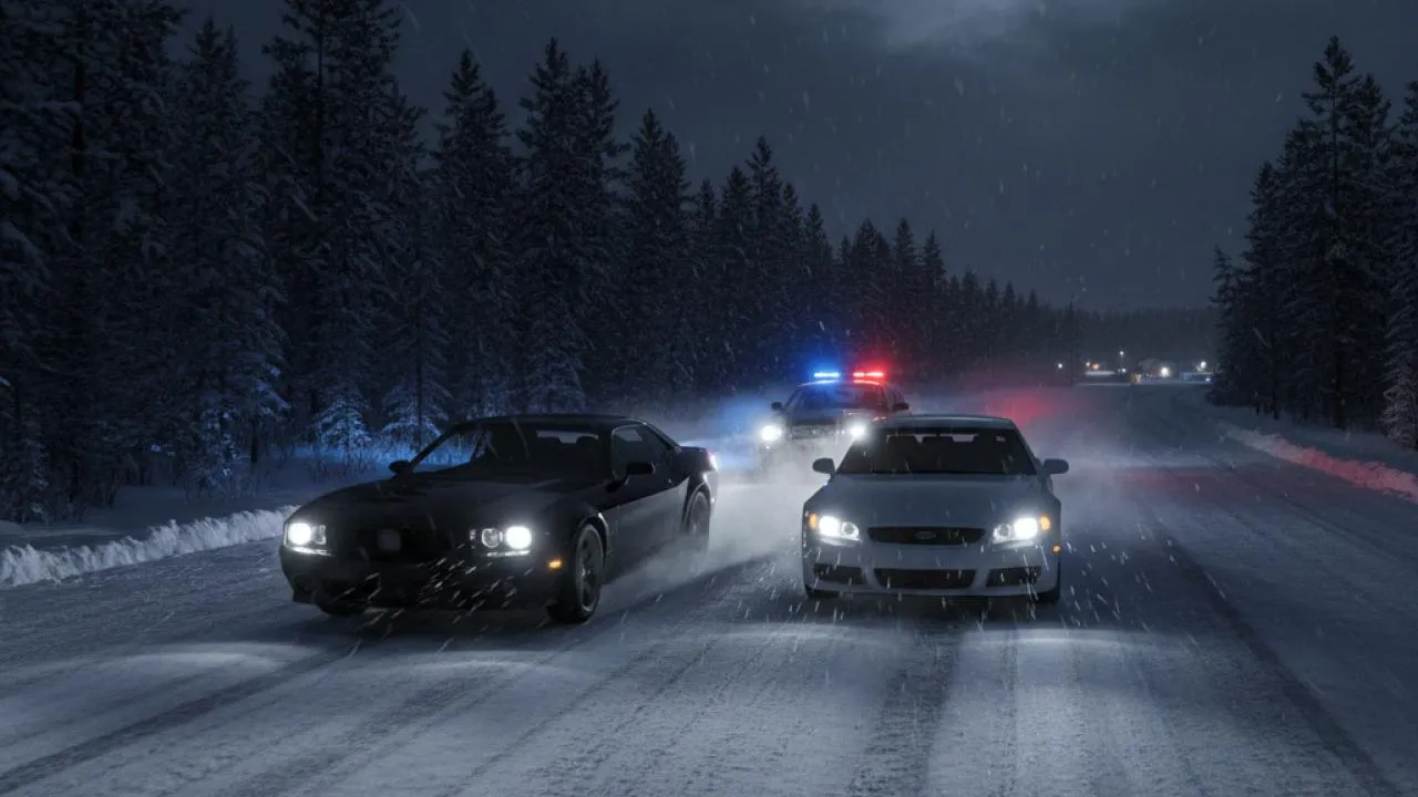 «Я просто пил квас»: Пьяный водитель без прав устроил погоню и разрыдался в патрульной машине