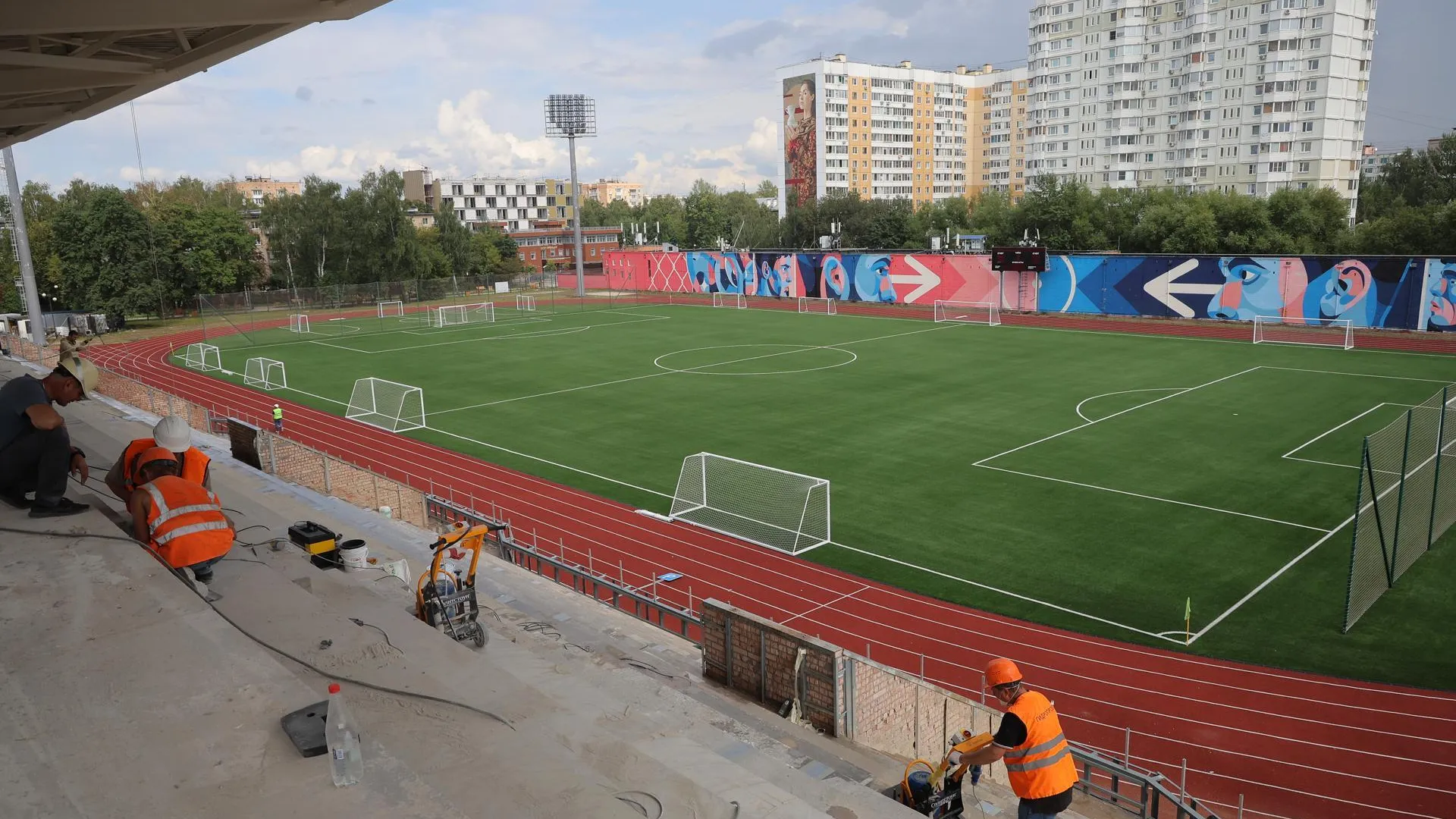 Крытый футбольный манеж построят на стадионе «Орион» в Балашихе в 2024 году
