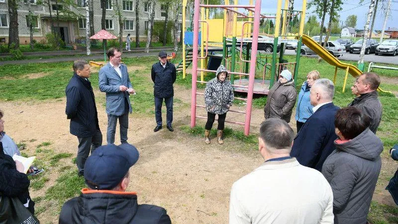 Новая детская площадка появится в селе Костино в Дмитровском округе