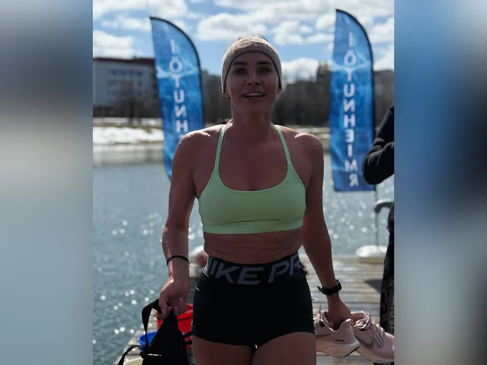 Победительница Кубка Краснознаменска по зимнему плаванию Анна Котова. Фото: личный архив Марины Ярчук&nbsp;