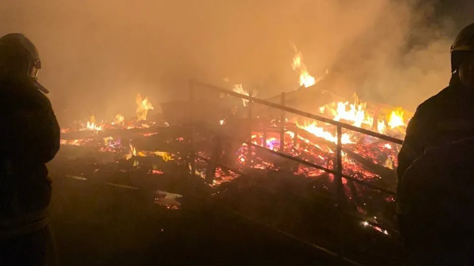 Фото: телеграм-канал «Огнеборцы Подольска»