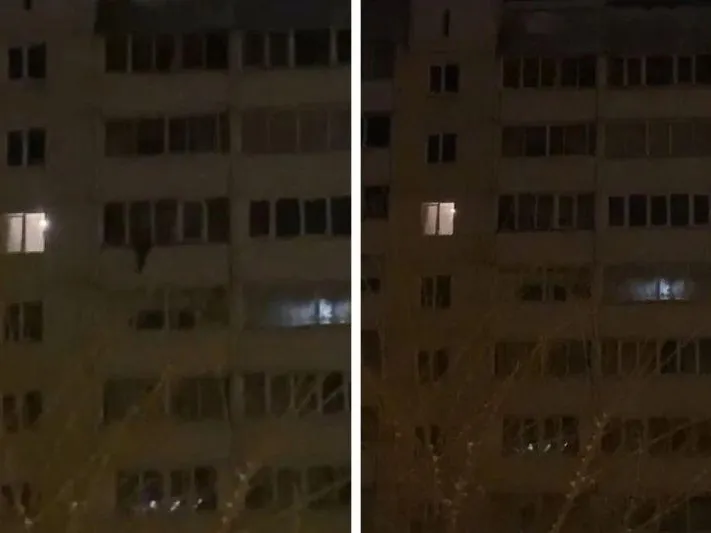 Пьяный житель Новосибирска чудом избежал падения с балкона в новогоднюю ночь