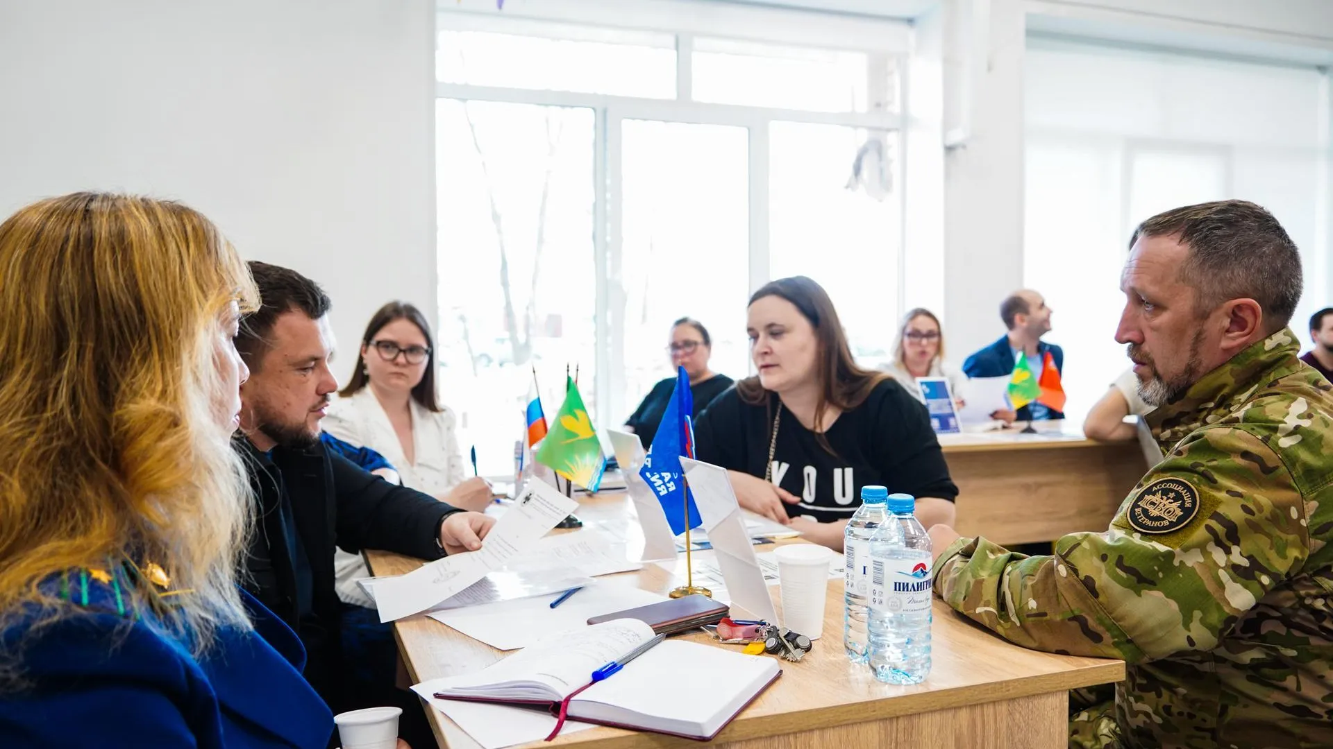 В Шатуре провели выездную администрацию для помощи участникам СВО и их семьям