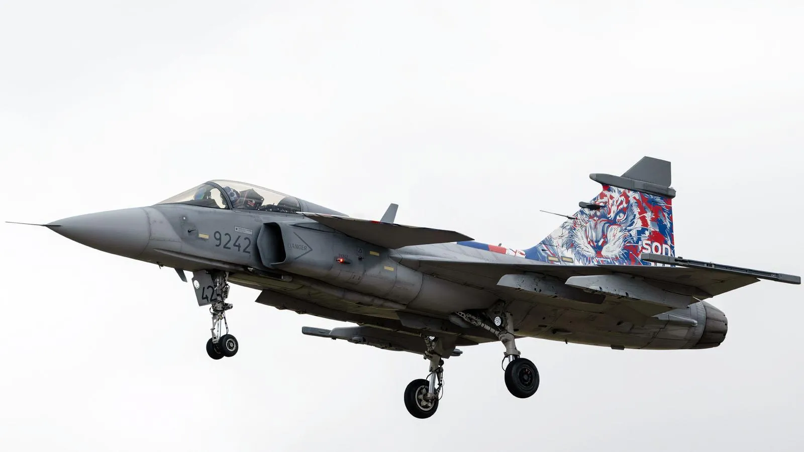 Истребитель Saab JAS 39 Gripen, Великобритания, 20 июля 2024 года. Cody Froggatt
