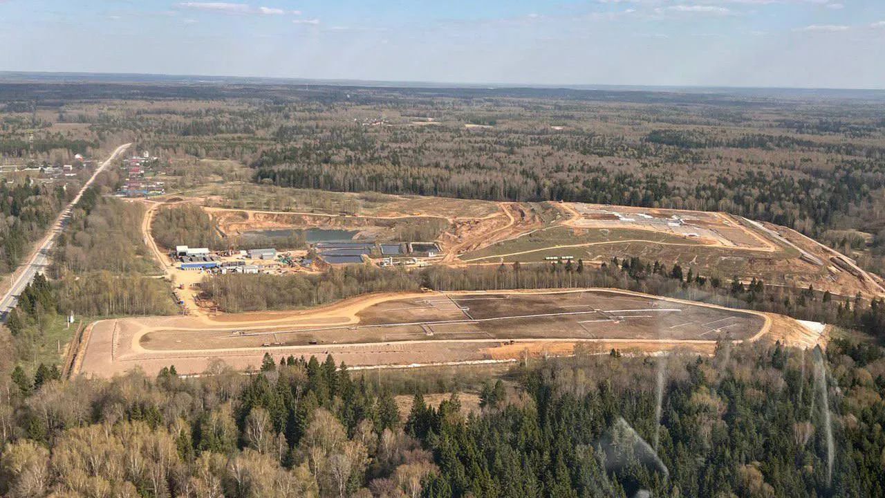 Работы по рекультивации полигона «Ядрово» завершат в Волоколамске до конца этого года