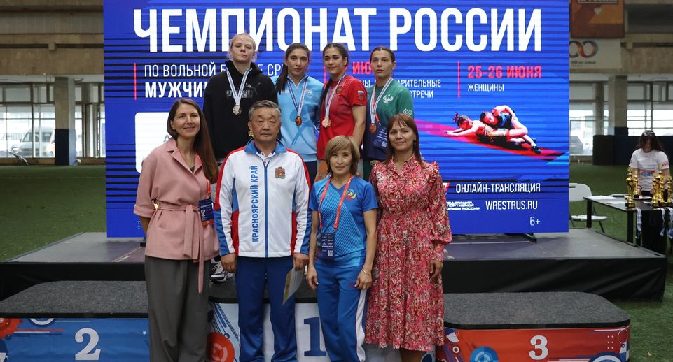 Спортсменка из Егорьевска выиграла серебро на чемпионате России по вольной борьбе