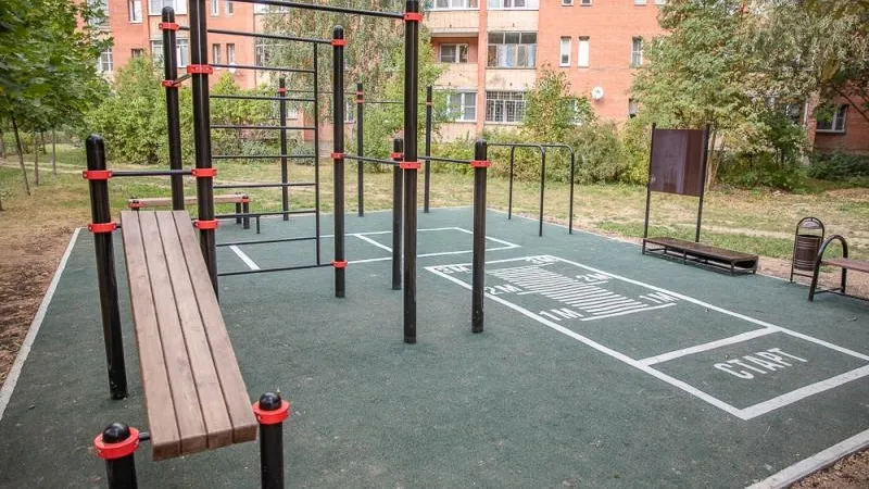 Новую спортивную площадку открыли в Голицыно
