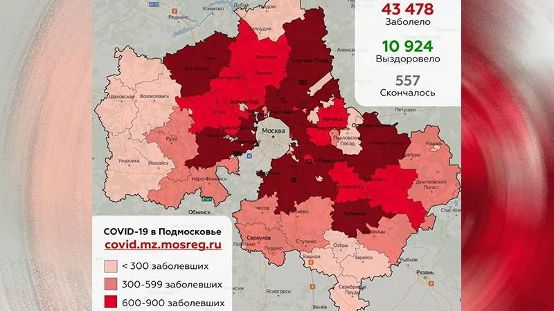 Коронавирус.Мособлштаб