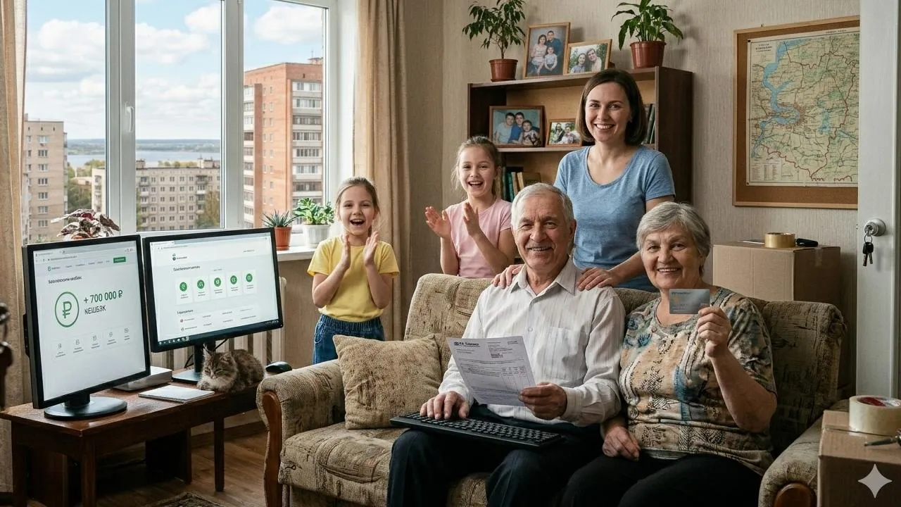 Кешбэк за коммуналку: сотни семей в Самарской области получили по 1000 рублей на счета