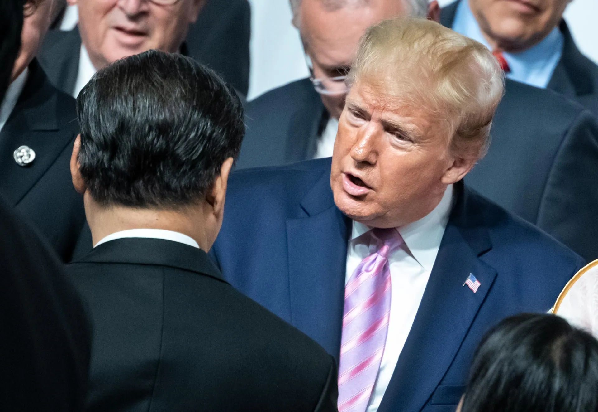 Си Цзиньпин и Дональд Трамп в 2019 году. Bernd von Jutrczenka/dpa
