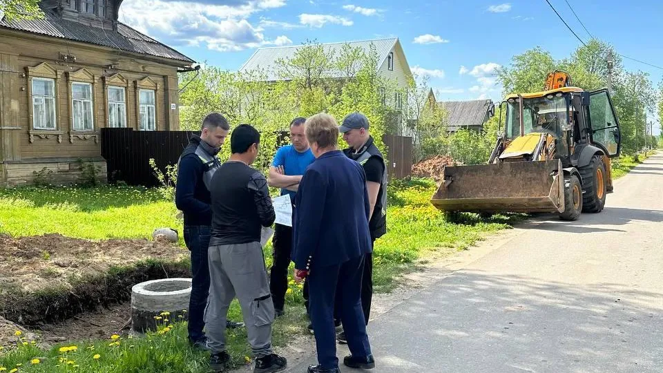 Строительство нового водопровода завершается в Жуково г.о. Клин