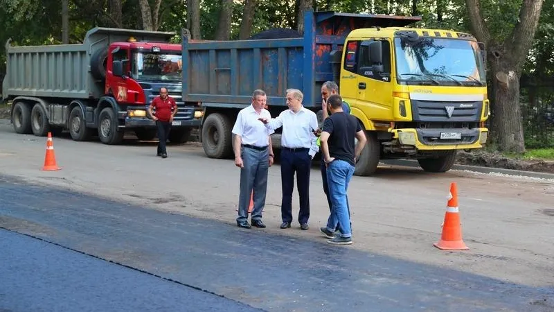 Более половины запланированных на год дорог отремонтировали в Люберцах