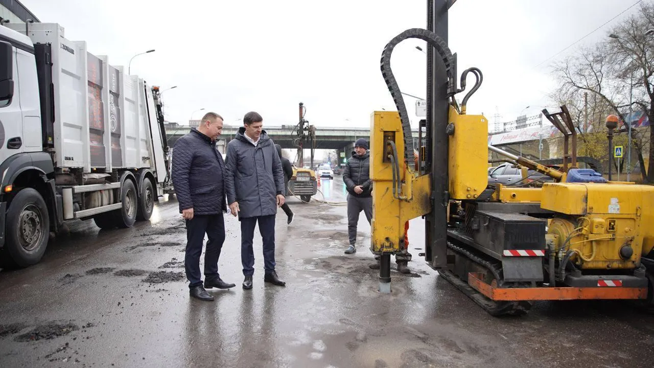 Глава городского округа Люберцы проверил работы по реорганизации дорожного движения