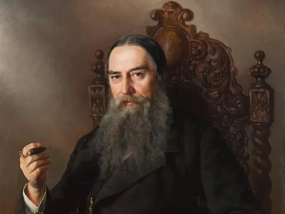 Фото: фрагмент картины Владимира Шервуда, 1881 год