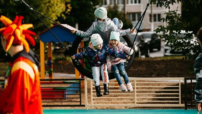 В следующем году в Чехове установят новые детские площадки
