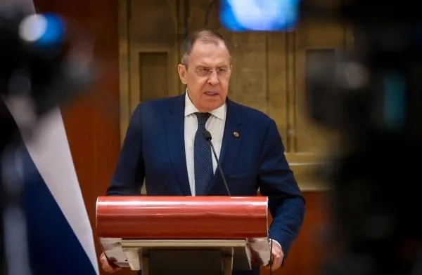Сергей Лавров на встрече министров «Большой двадцатки»