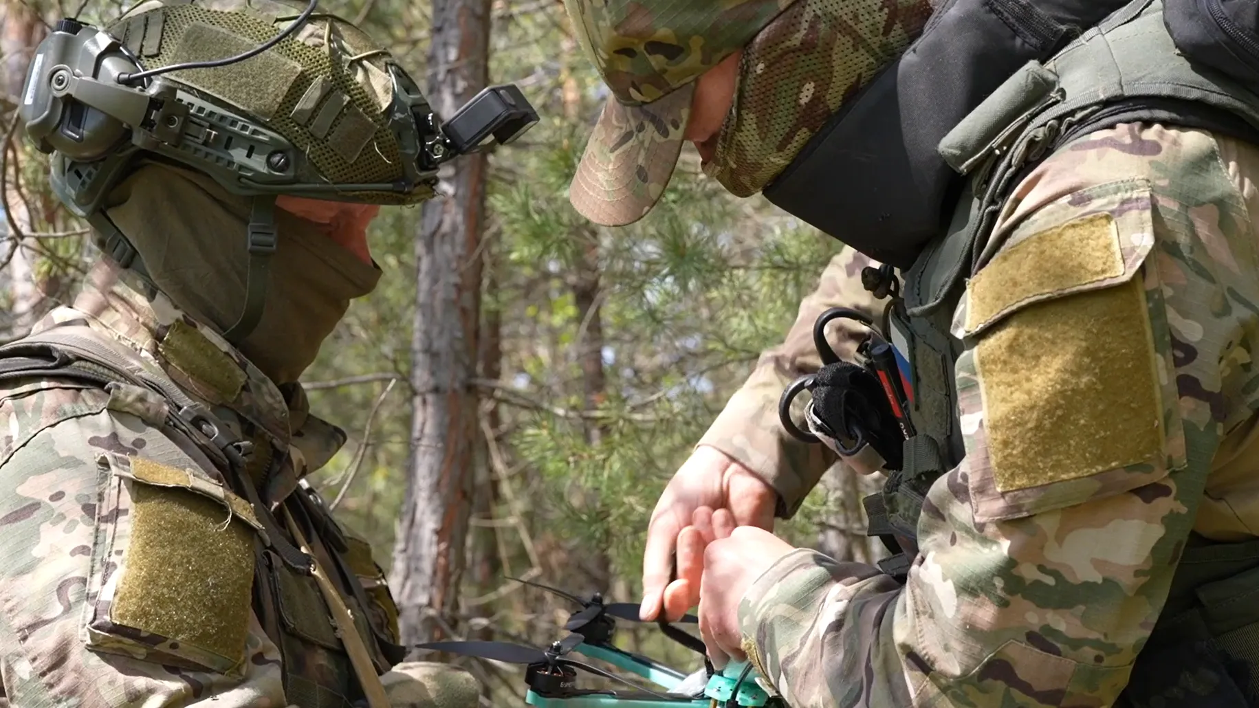 Кадр видео Минобороны России