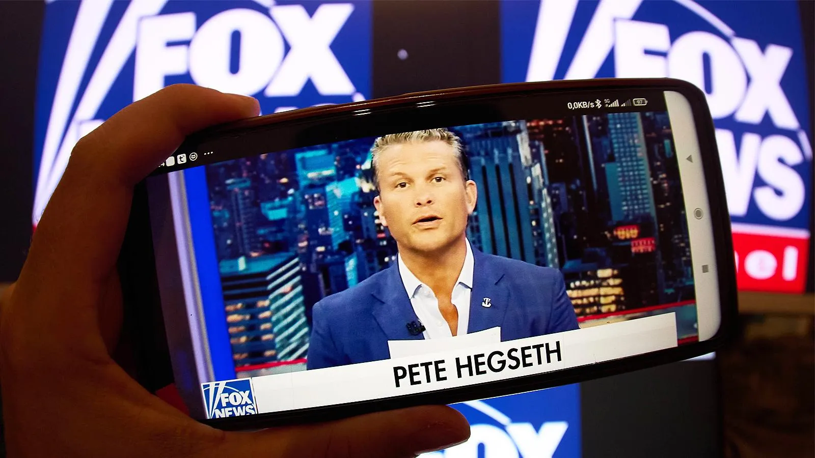 Ведущий программы Fox News Пит Хегсет. IMAGO/dts Nachrichtenagentur