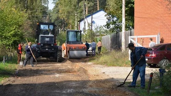 Более 17 тыс кв.м дорог отремонтируют в Малаховке до конца октября