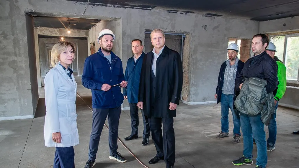 Капремонт Хирургического корпуса Одинцовской областной больницы идет с опережением графика