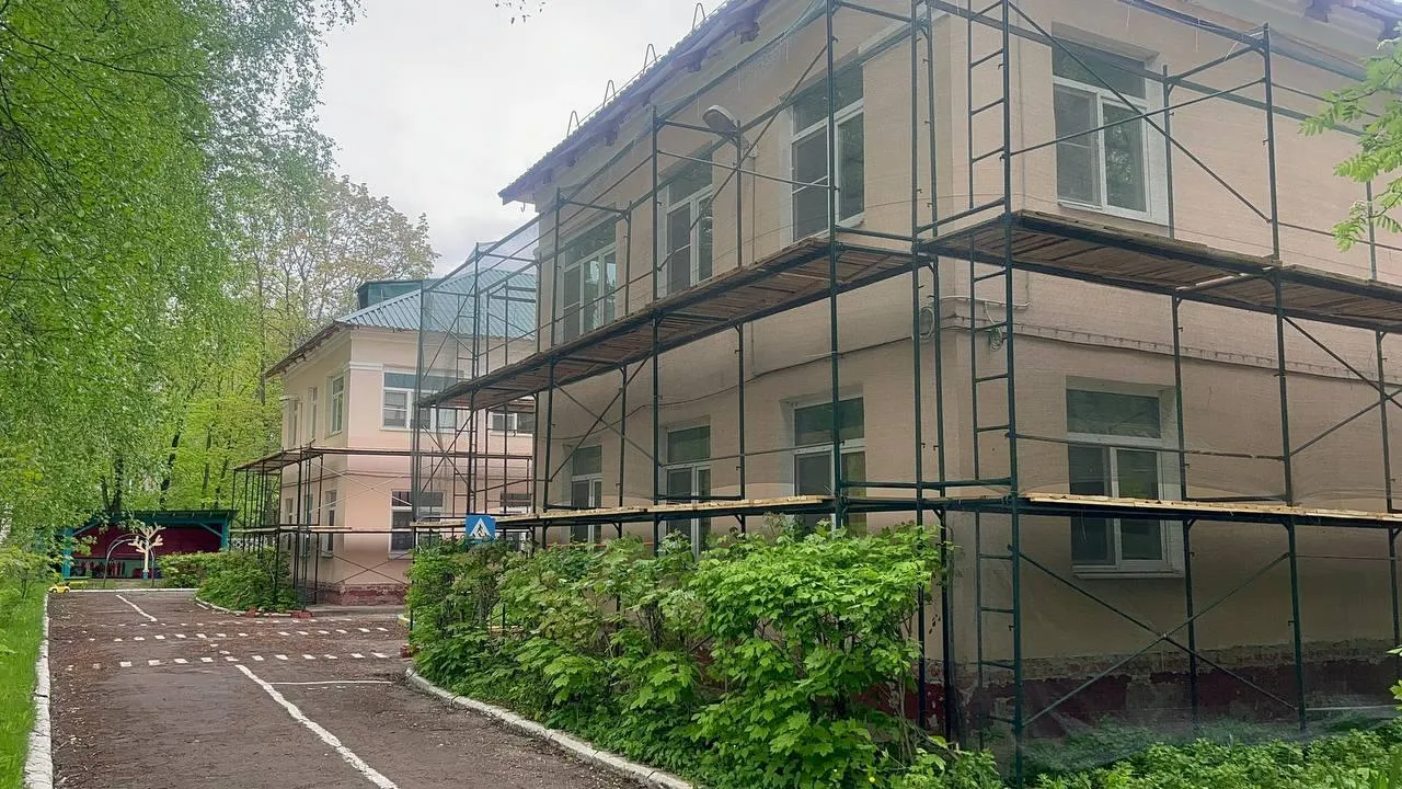 Капитальный ремонт продолжается в дошкольном отделении гимназии в Королеве