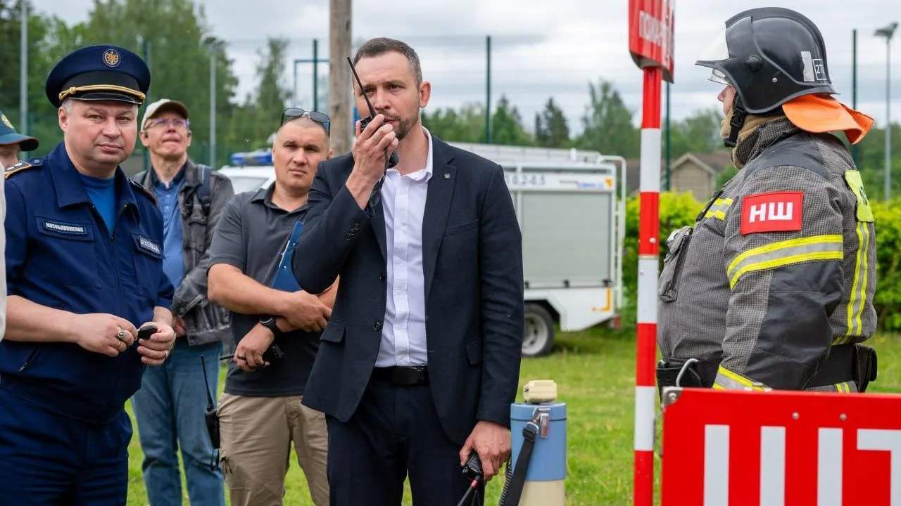 В Талдомском округе прошла масштабная областная тренировка по отработке действий в условиях пожара и ЧС