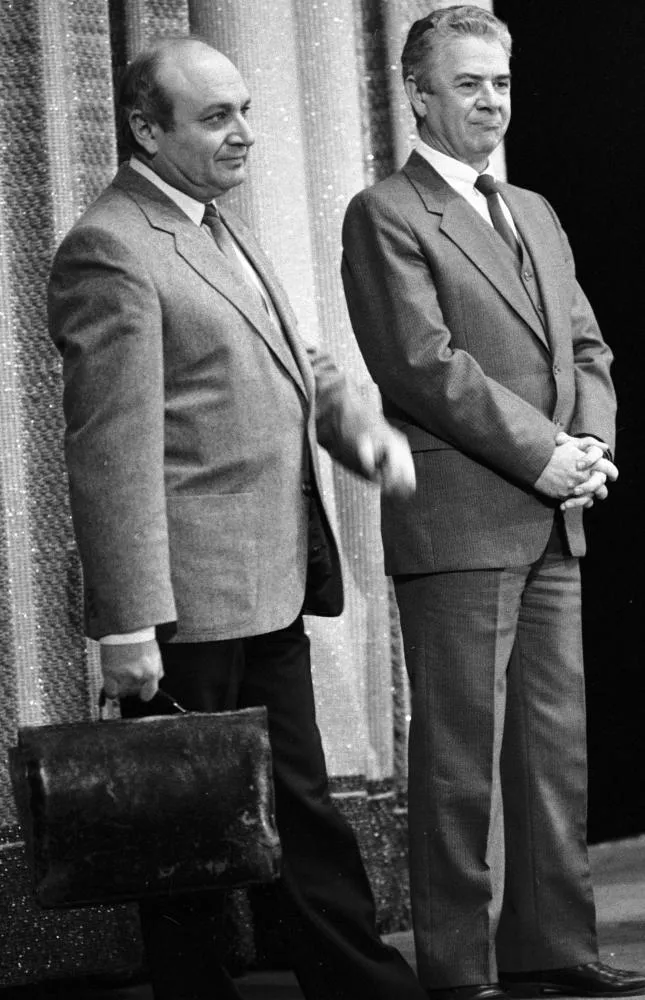 Михаил Жванецкий и Виктор Ильченко