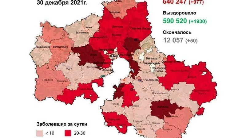 Балашиха и Пушкино оказались худшими по «короне»