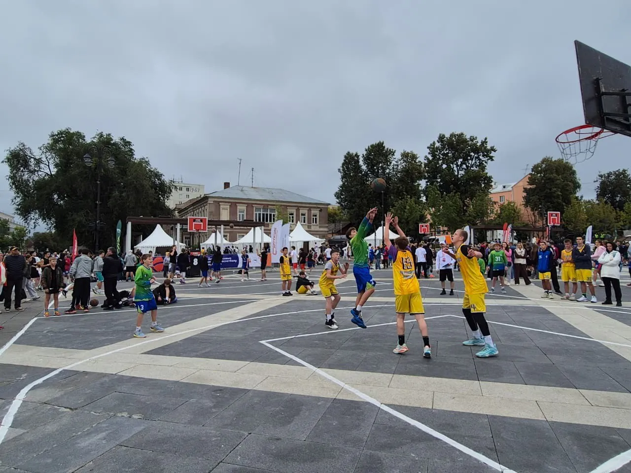 &nbsp;Игра баскетболистов из наукограда. Фото: МАУДО СШ «Черноголовка»