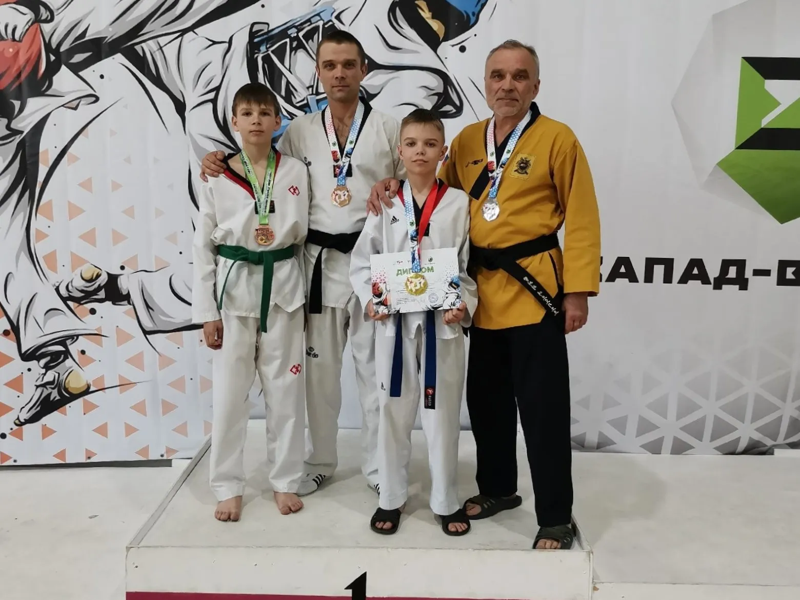 Фото: vk.com/ТХЭКВОНДО ЗАРАЙСК (тренер Евдокимов В. Н.)