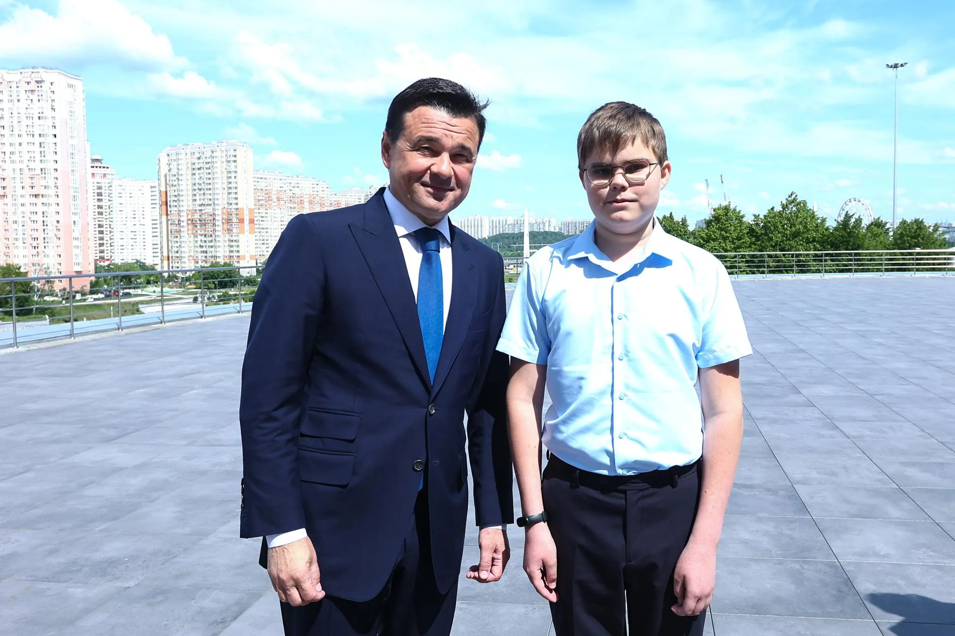 Александр Ноздрачев, выпускник гимназии №4 в Лыткарине