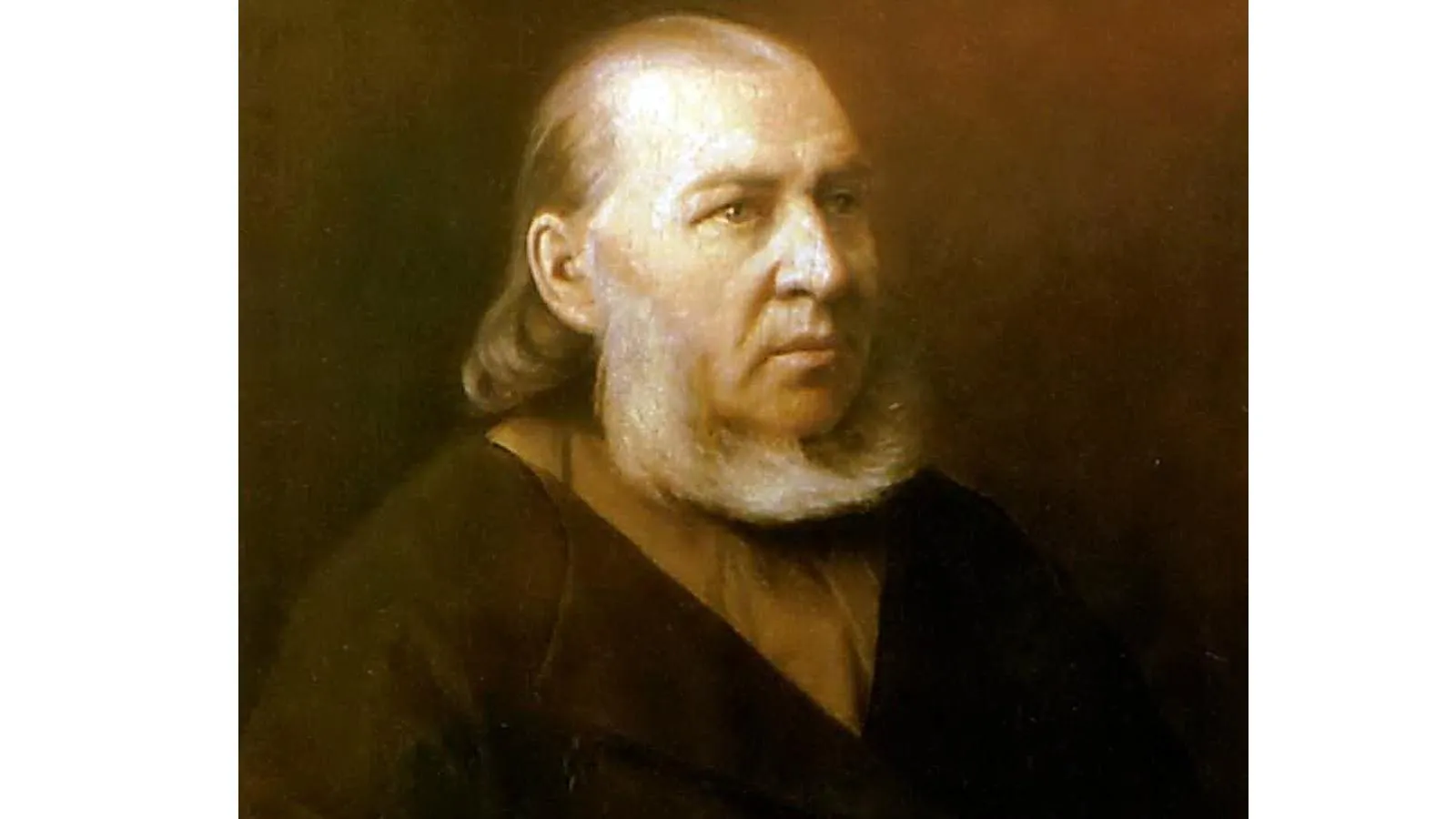 Василий Перов, «Портрет Сергея Аксакова»