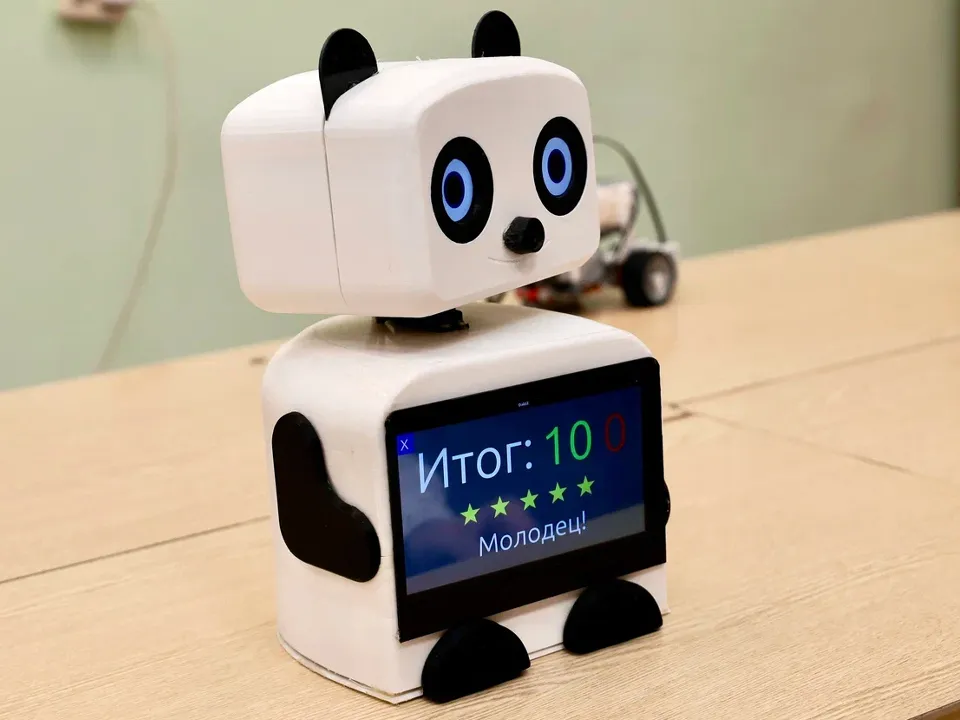 Робот Виталия Симонова. Фото: пресс-служба губернатора и правительства Московской области