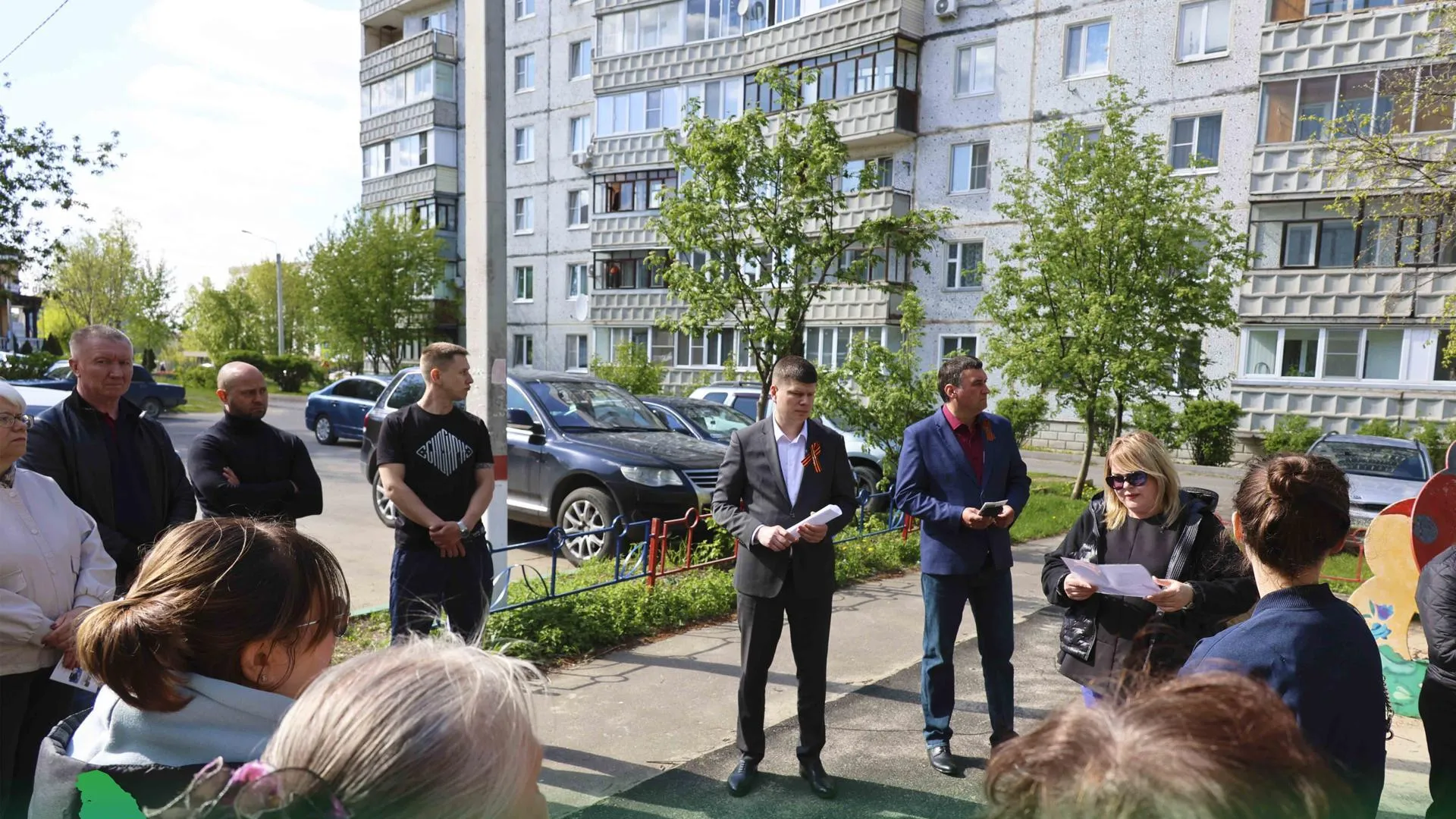 Обновление дворовой инфраструктуры: обсуждение с жителями в Павловском Посаде
