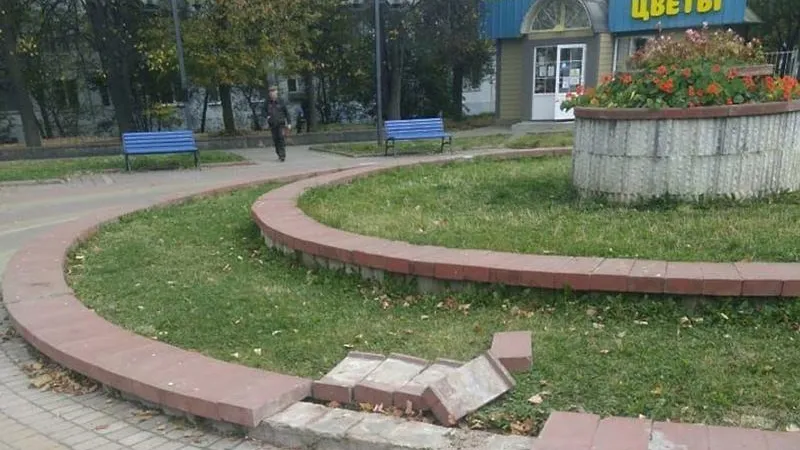 В Пущино совершен очередной акт вандализма