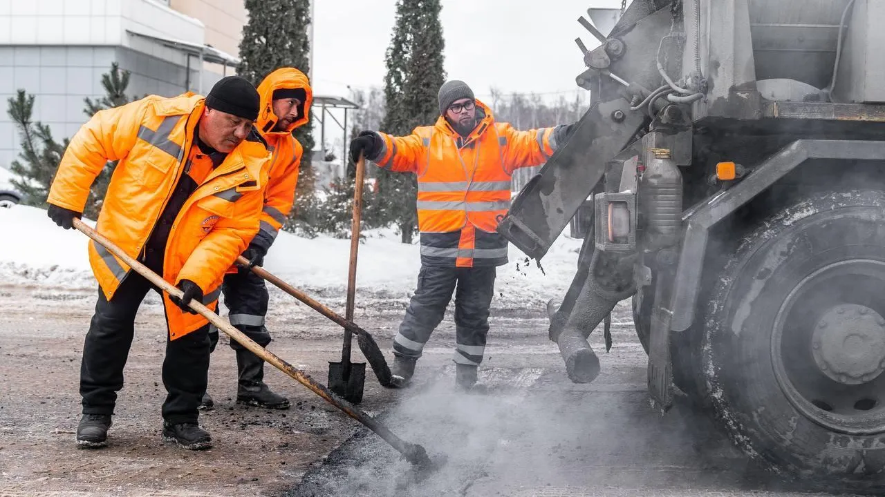 В Московской области увеличили темпы ямочного ремонта