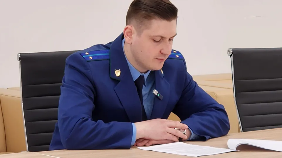 Помощник прокурора Реутова Виктор Паринов. Фото: Ксения Казакова