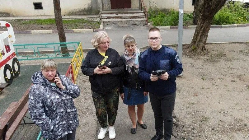 Жители хрущевки в Ногинске смогли поучаствовать в приемке ремонта крыши благодаря квадрокоптеру