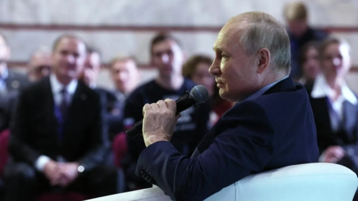 Путин заявил о том, что отношение к русскому языку на Украине привело к госперевороту