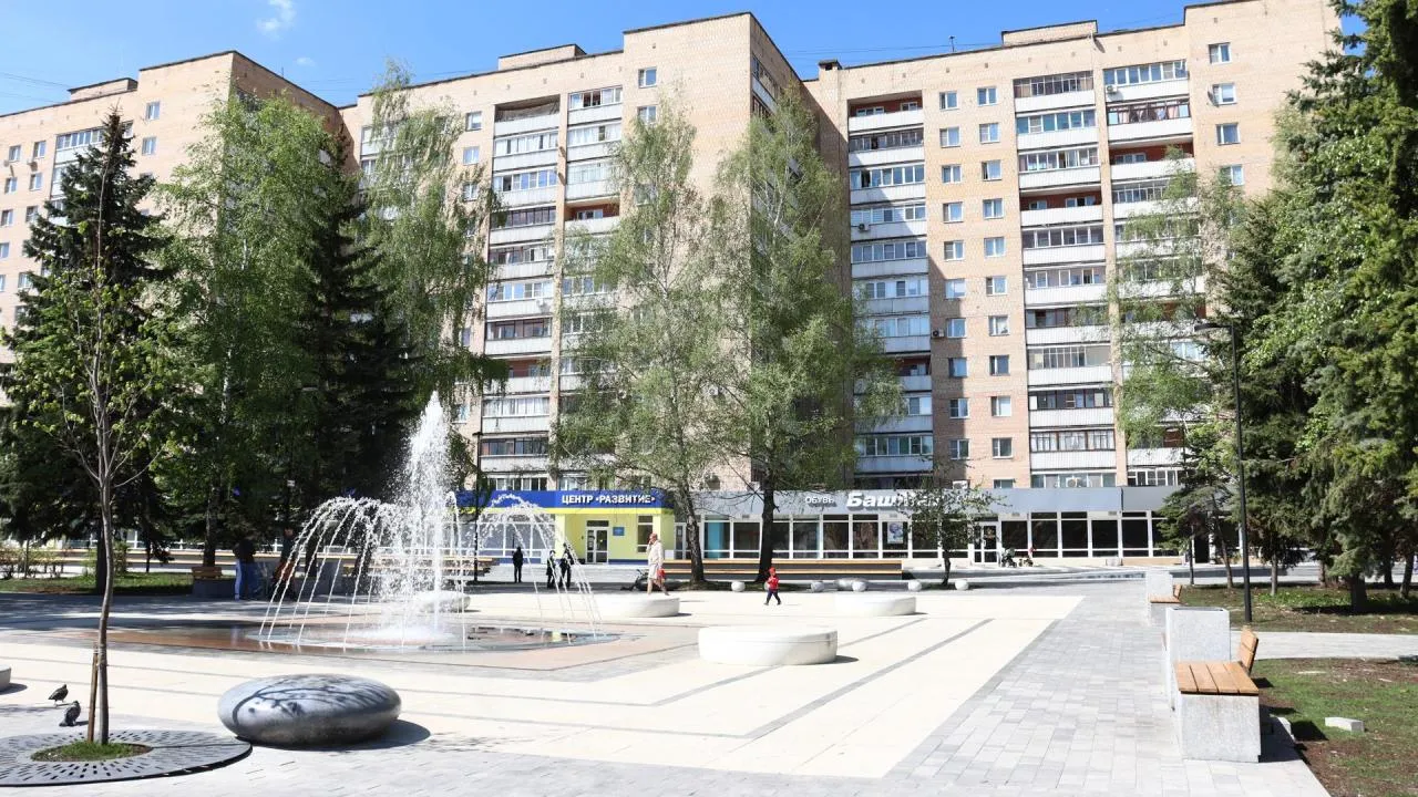 Площадь Металлургов благоустроили в Ступино