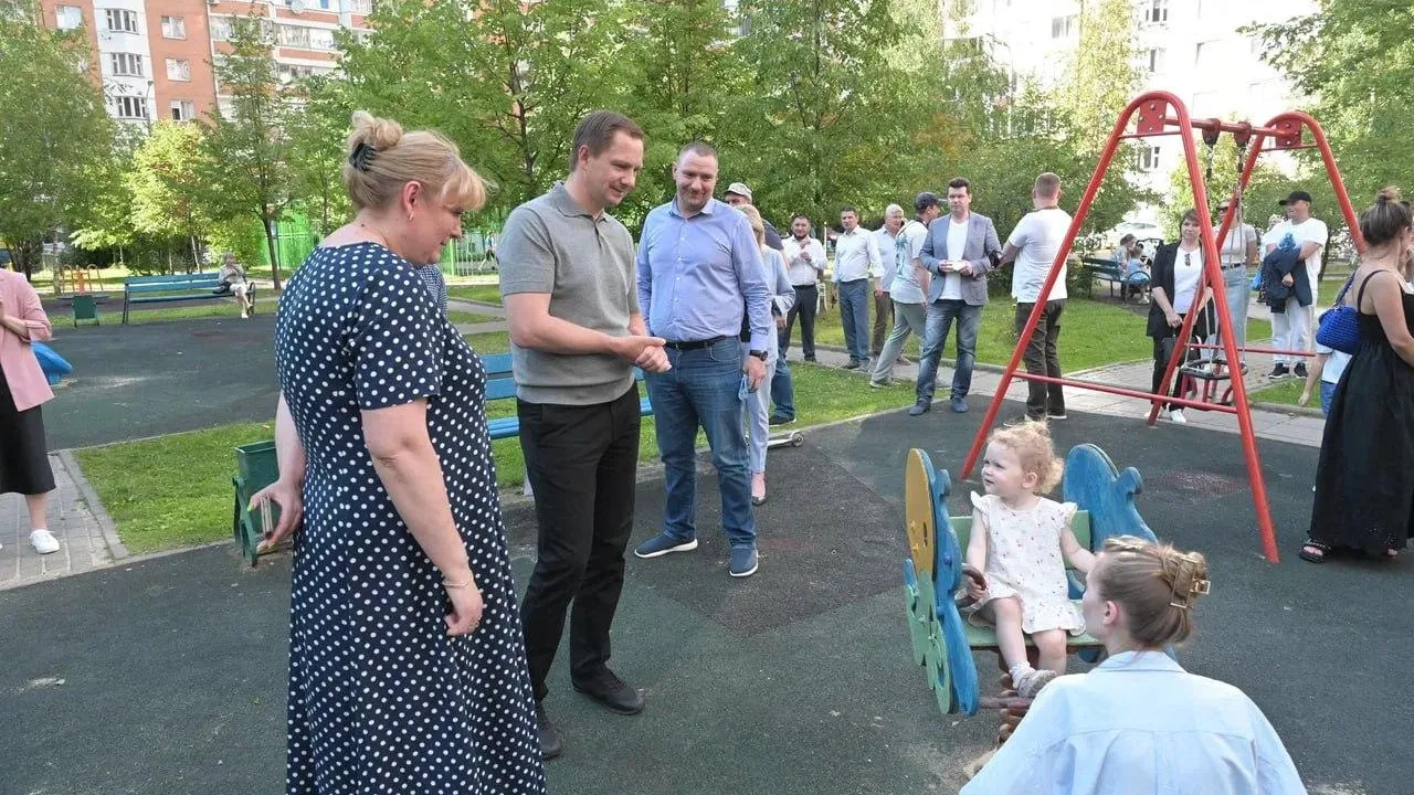 Восемь дворов в Красногорске преобразят в этом году