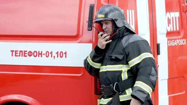Пожар произошел в одной из квартир в Подольске