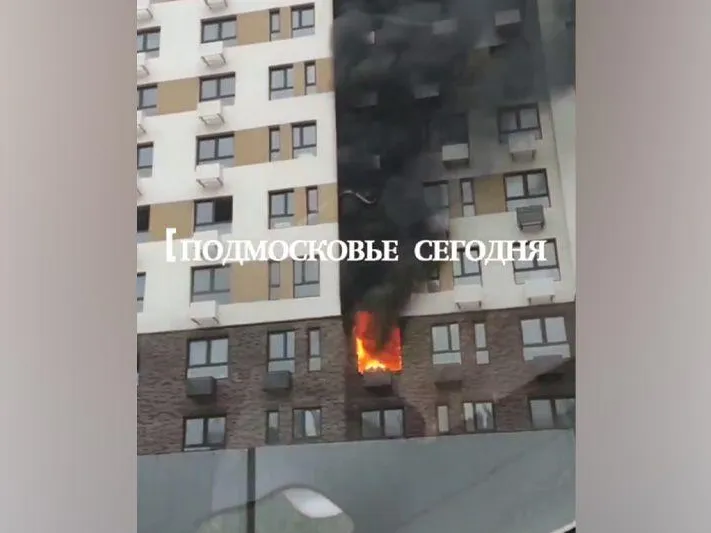 МЧС: «Последствия пожара в Люберцах ликвидированы»
