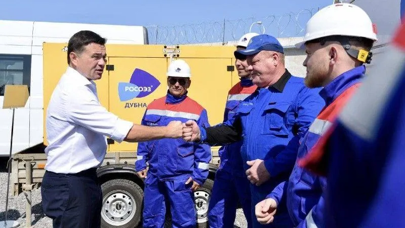 Губернатор дал старт работе питающего центра «Долино» в Дубне