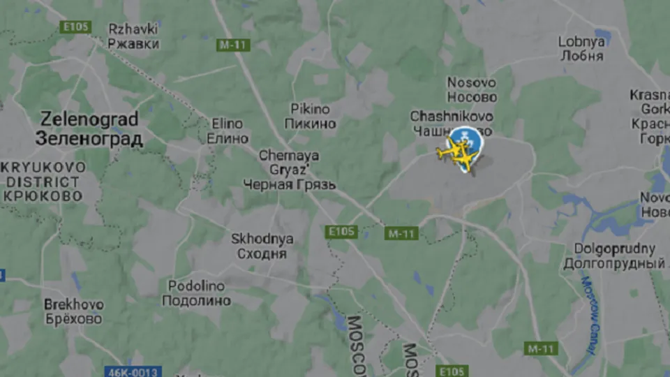 Фото: скриншот сервиса flightradar24.com
